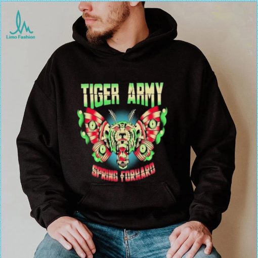 Butterfly Tiger American Psychobilly Band Tiger Army Shirt