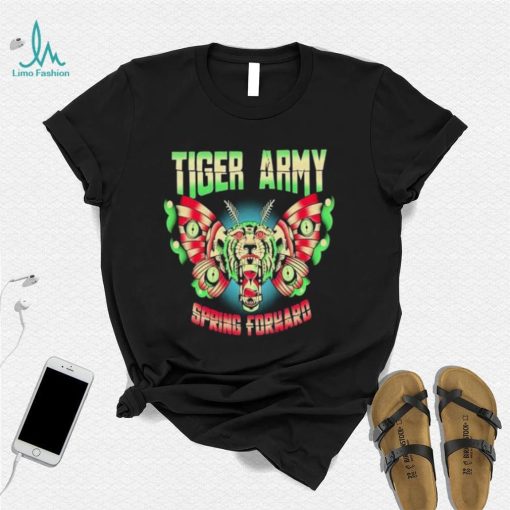 Butterfly Tiger American Psychobilly Band Tiger Army Shirt