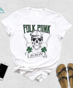 Celtic Folk Punk Skull Music Shirt