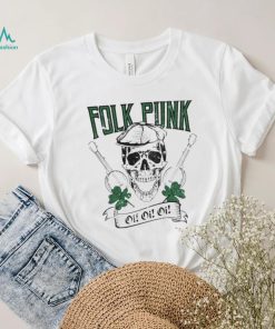 Celtic Folk Punk Skull Music Shirt
