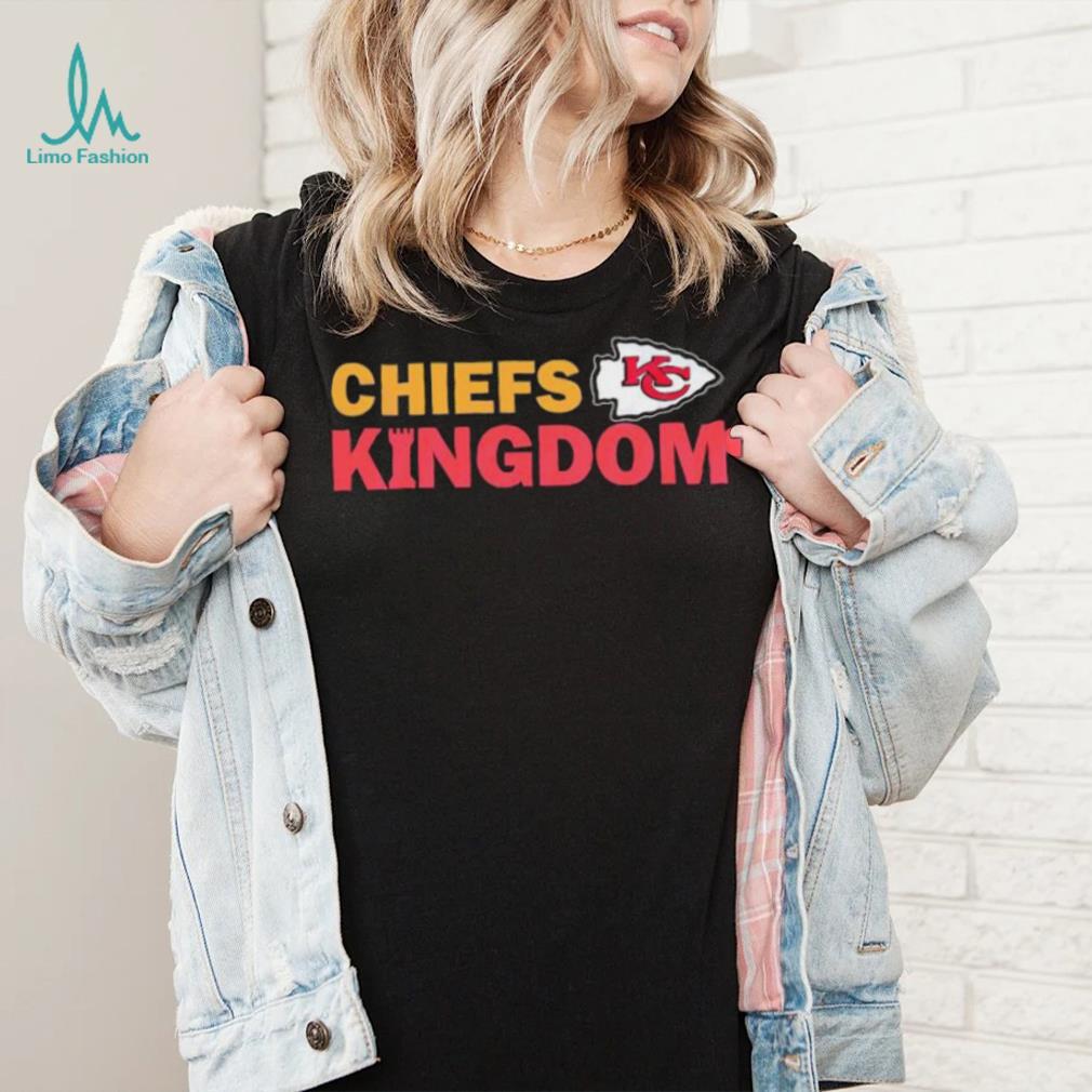 Chiefs Kingdom Kansas City Chiefs Football Fans Shirt Ladies T-shirt