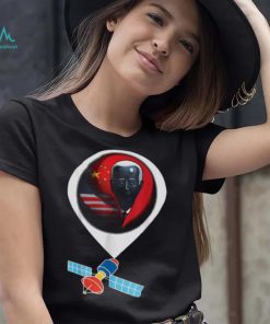 Chinese Spy Balloon Surveillance Joe Biden Xi Jinping China Flag T Shirt