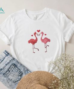 Cute Flamingo Valentine Day Shirt