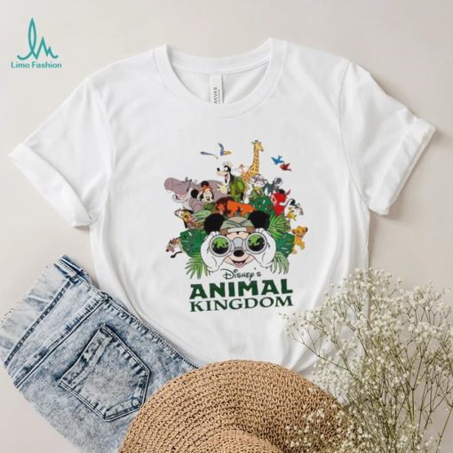 Disney Animal Kingdom Mickey And Friends Safari Mode Shirt