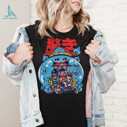 Dragon Warrior Slime King Dragon Quest shirt