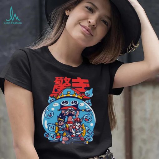 Dragon Warrior Slime King Dragon Quest shirt