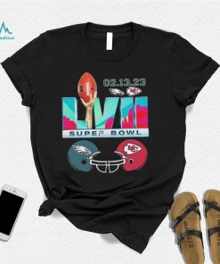 Eagles VS Kansas 2023 Super Bowl LVII 57 Shirt