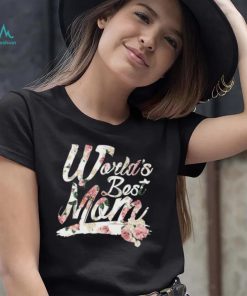 Floral world’s best mom Mother’s Day T shirt