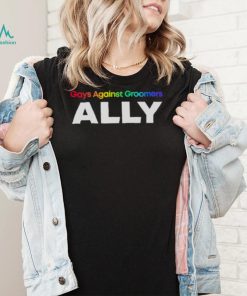 Gays against groomers ally T shirt