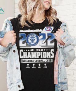 Geelong Football Club 2022 AFL Finals Champions Shirt