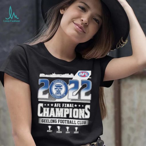 Geelong Football Club 2022 AFL Finals Champions Shirt