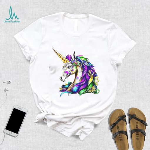 Happy Mardi Gras Unicorn Shirt