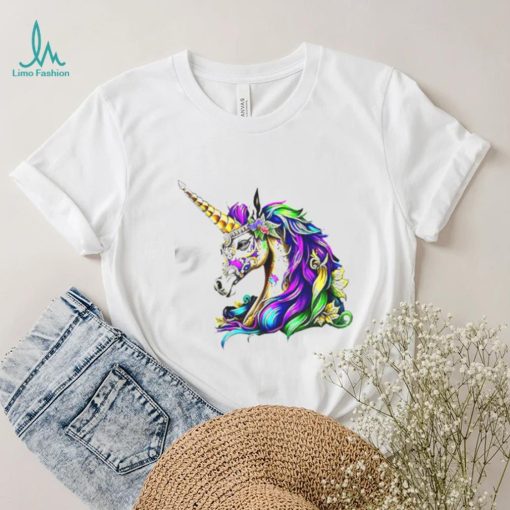 Happy Mardi Gras Unicorn Shirt