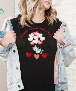 Happy Valentines Cat Shirt