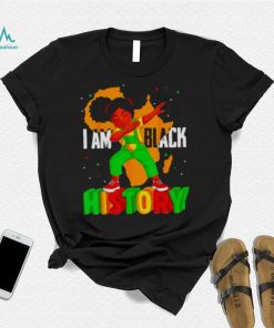 I Am Black History Kids Girls Women Black History Month Shirt