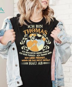 Ich Bin Thomas Ich Beschütze Meine Familie Hau AB Shirt