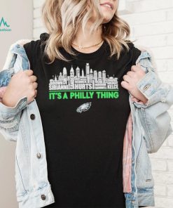 It’s a Philly thing Philadelphia Eagles Brown Sirianni Hurts Kelce shirt