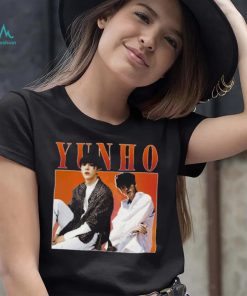 Jeong Yunho Vocalist Of Ateez Band T Shirt copy