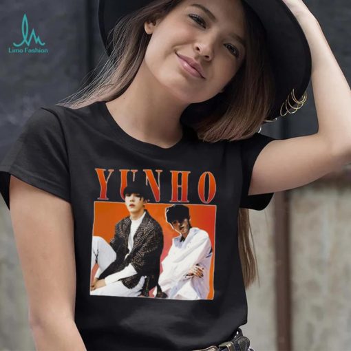 Jeong Yunho Vocalist Of Ateez Band T Shirt copy