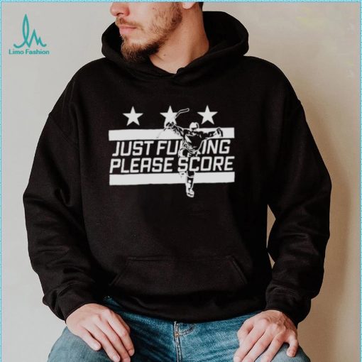 Just please score Hockey shirt