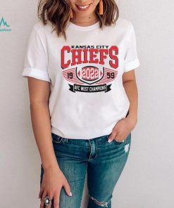 Kansas City Chiefs 2022 Afc West Champions Shirt