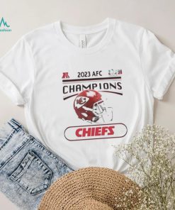 Kansas City Chiefs 2023 AFC Conference Champions Helmet Shirt