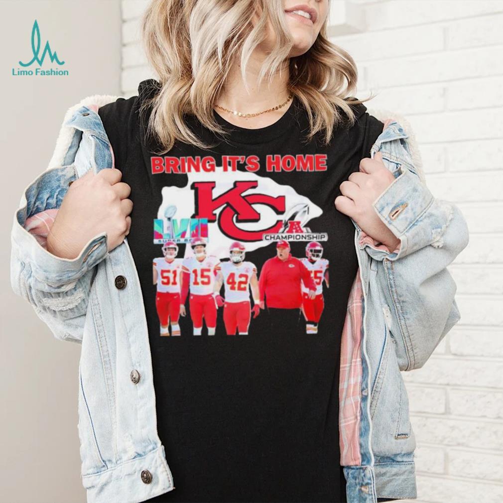 Kansas City Chiefs Bring It's Home LVII Super Bowl 2023 Shirt - Limotees