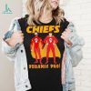 Travis Kelce Jason Kelce And Donna Kelce First Brothers To Face Each Other In A Super Bowl My Mom Can’t Lose Signatures Shirt