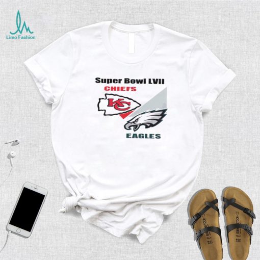 Kansas City Chiefs Vs Philadelphia Eagles Super Bowl 2023 Shirt