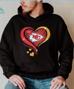 Kansas city Chiefs heart diamond love shirt