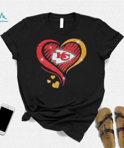 Kansas city Chiefs heart diamond love shirt