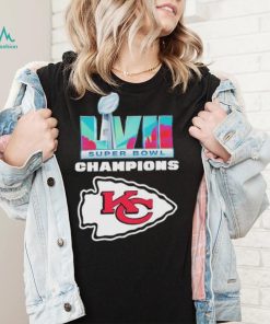 Kansas city Chiefs super bowl champions LVII football shirt