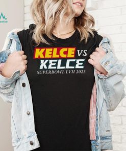 Kelce vs Kelce Funny Kelce’s Brother Travis And Jason Super Bowl 2023 Shirt