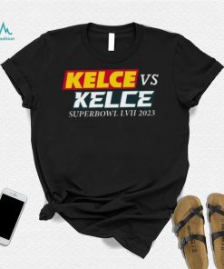 Kelce vs Kelce Funny Kelce’s Brother Travis And Jason Super Bowl 2023 Shirt