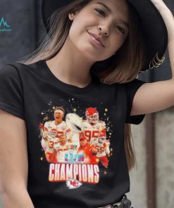 LVII Super Bowl champions Kansas city Chiefs football shirt