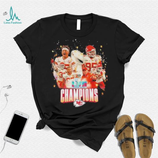 LVII Super Bowl champions Kansas city Chiefs football shirt