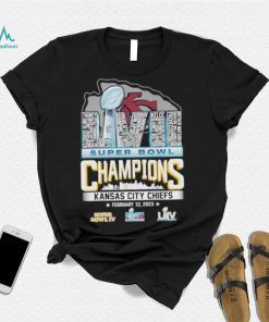 LVII Super bowl champions Kansas city Chiefs February 12,2023 shirt