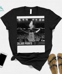 LeBron James Los Angeles Lakers NBA All Time Scoring Shirt