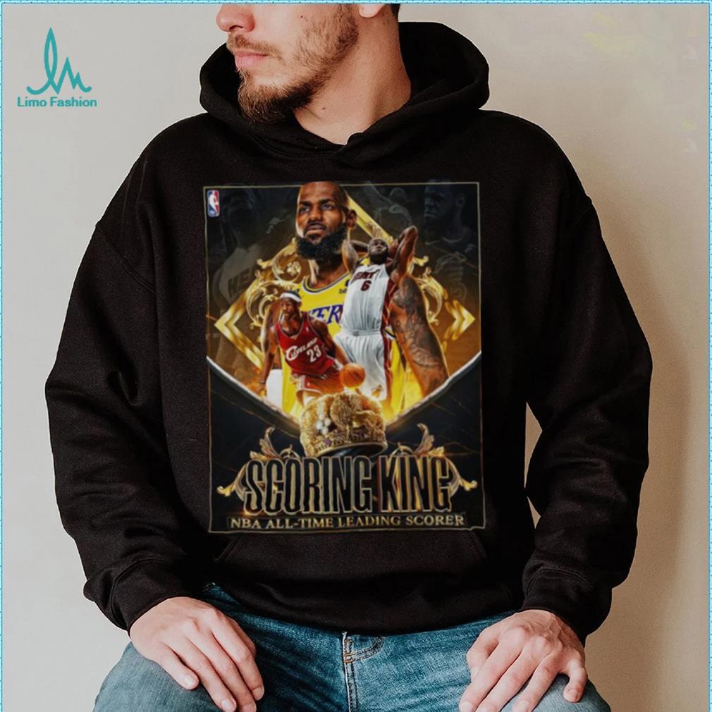 Lebron James Scoring King NBA All Time Leading Scorer Shirt Lebron James Scoring King NBA All Time Leading Scorer Shirt