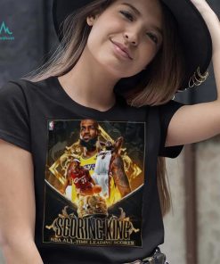 Lebron James Scoring King NBA All Time Leading Scorer Shirt
