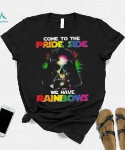 Lgbt Star Wars Darth Vader Skull Shirt Pride Side Rainbows Shirt