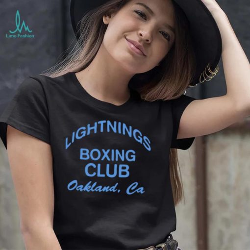 Lightning’s boxing club oakland ca T shirt