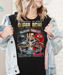 Limited Superbowl Team Professional Philly vs KC Shirt