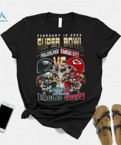 Limited Superbowl Team Professional Philly vs KC Shirt