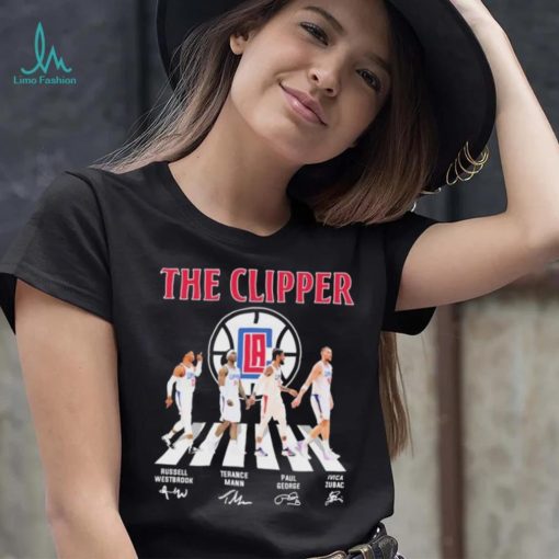 Los Angeles Clippers The Clipper Abbey Road Signatures Shirt