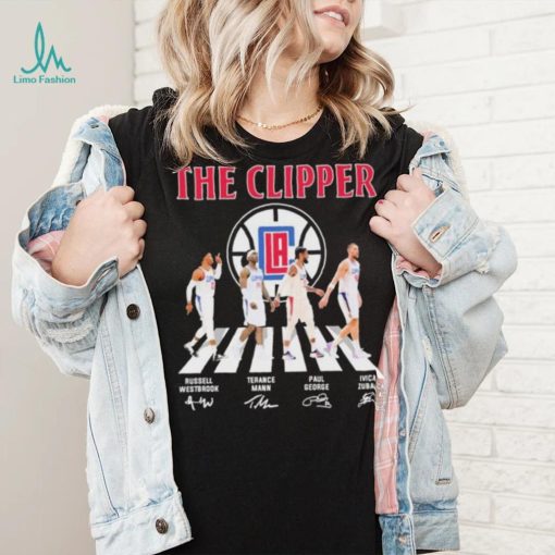 Los Angeles Clippers The Clipper Abbey Road Signatures Shirt