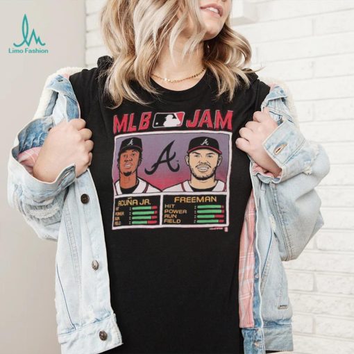 MLB Jam Atlanta Braves Freddie Freeman and Ronald Acuna Jr. Shirt