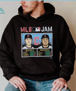 MLB Jam Cleveland Guardians Shane Bieber & Jose Ramirez Shirt