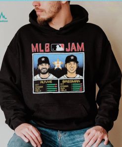 MLB Jam Houston Astros Jose Altuve & Alex Bregman Shirt