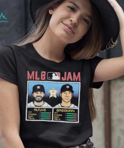 MLB Jam Houston Astros Jose Altuve & Alex Bregman Shirt